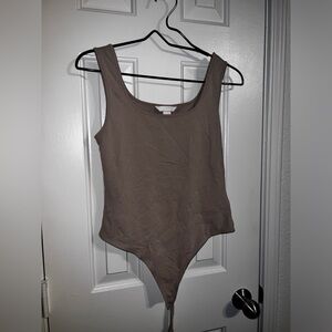 Tan bodysuit